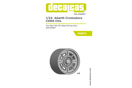 Felgi Abarth Cromodora CD68 Decalcas DCL-PAR007